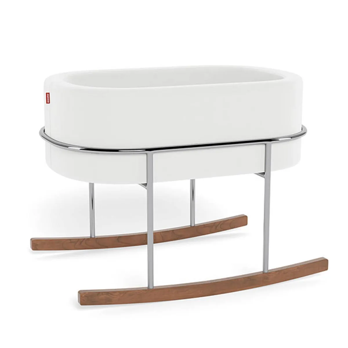 Cradles|Bassinets-Monte Design Rockwell Bassinet (Micro Suede)