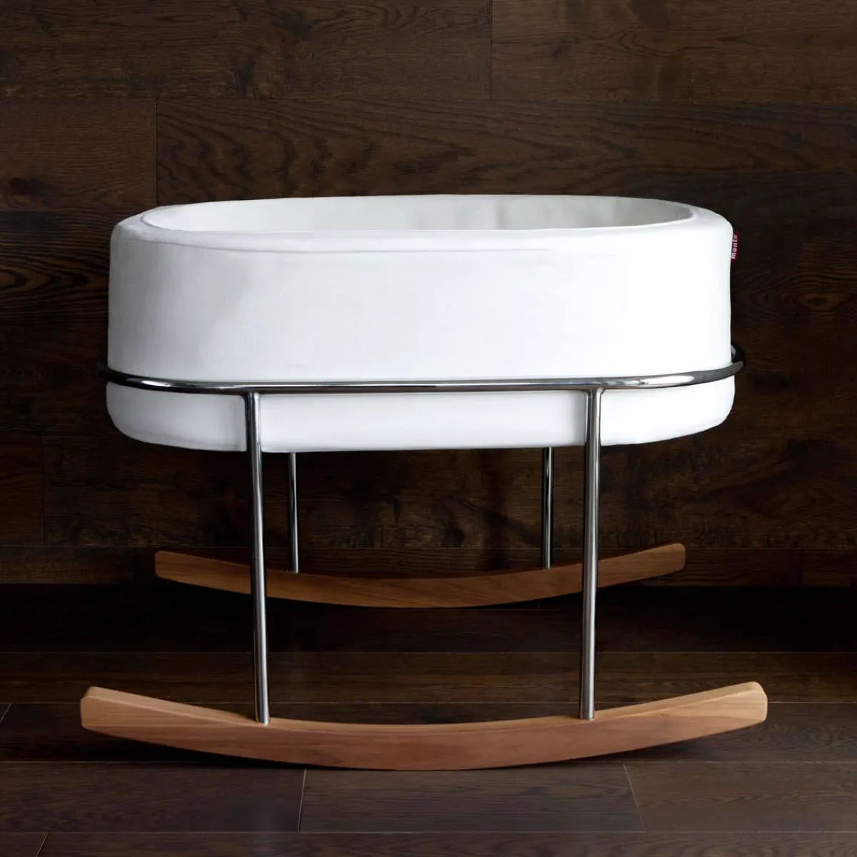 Cradles|Bassinets-Monte Design Rockwell Bassinet (Micro Suede)