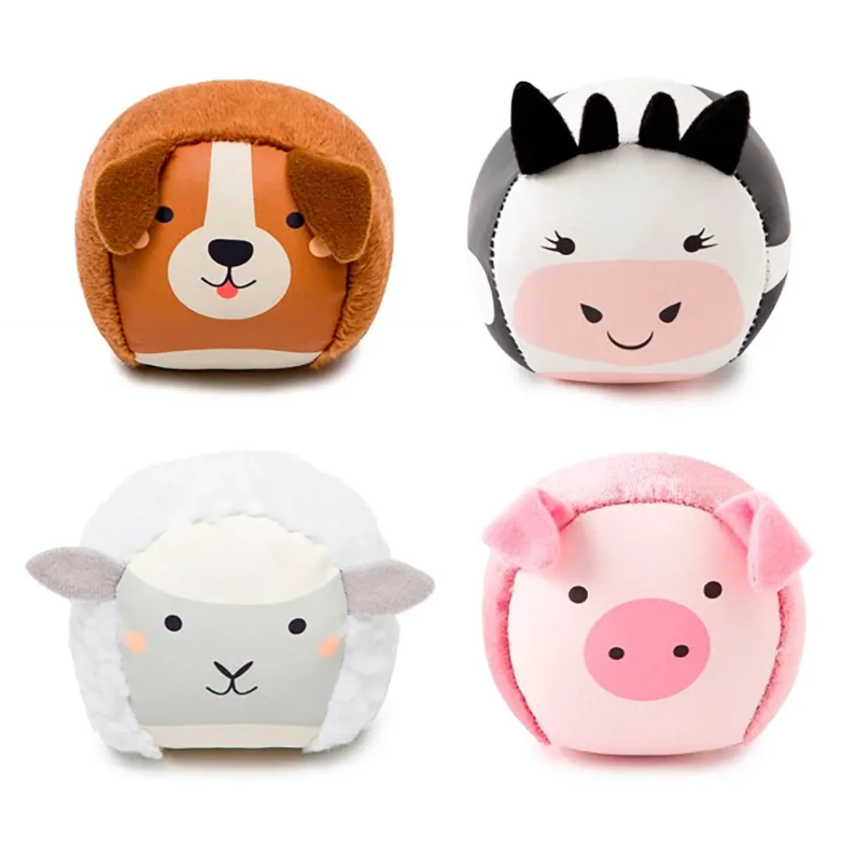 Play + Learn Toys|Grasping Toys-Little Big Friends Roly Poly Balls (Set of 4)