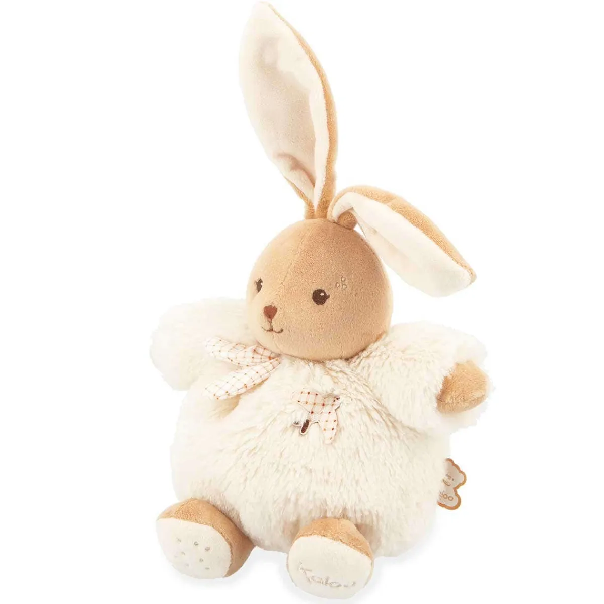 Plush Animals-Kaloo Round Rabbit