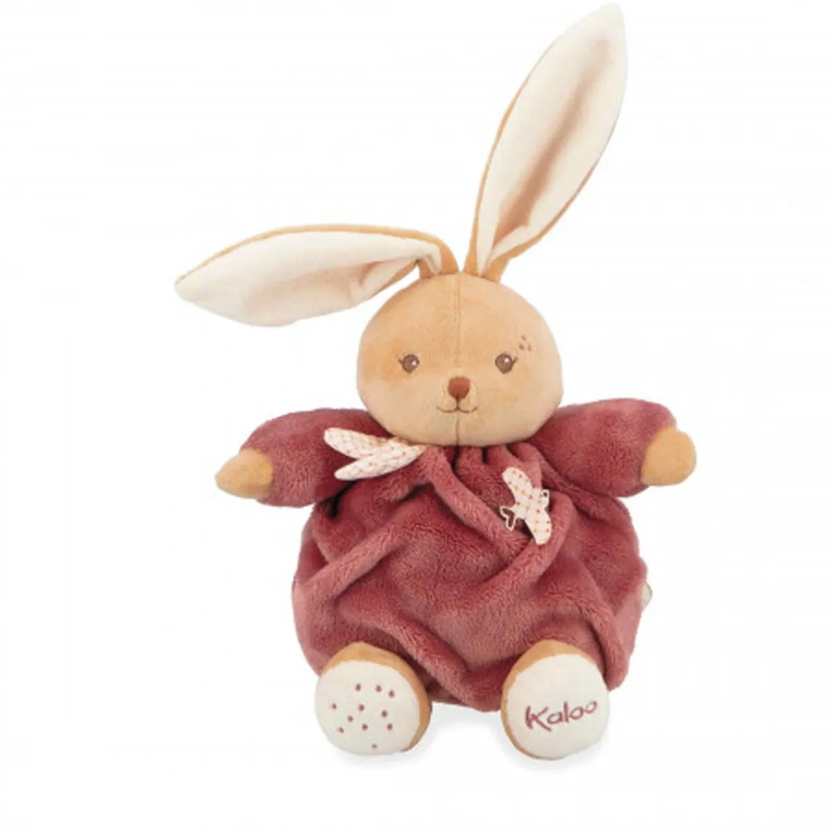 Plush Animals-Kaloo Round Rabbit