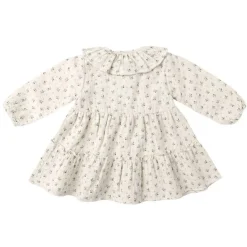 Soft Soles|Perforated Sneakers-Quincy Mae Ruffle Collar Button Dress