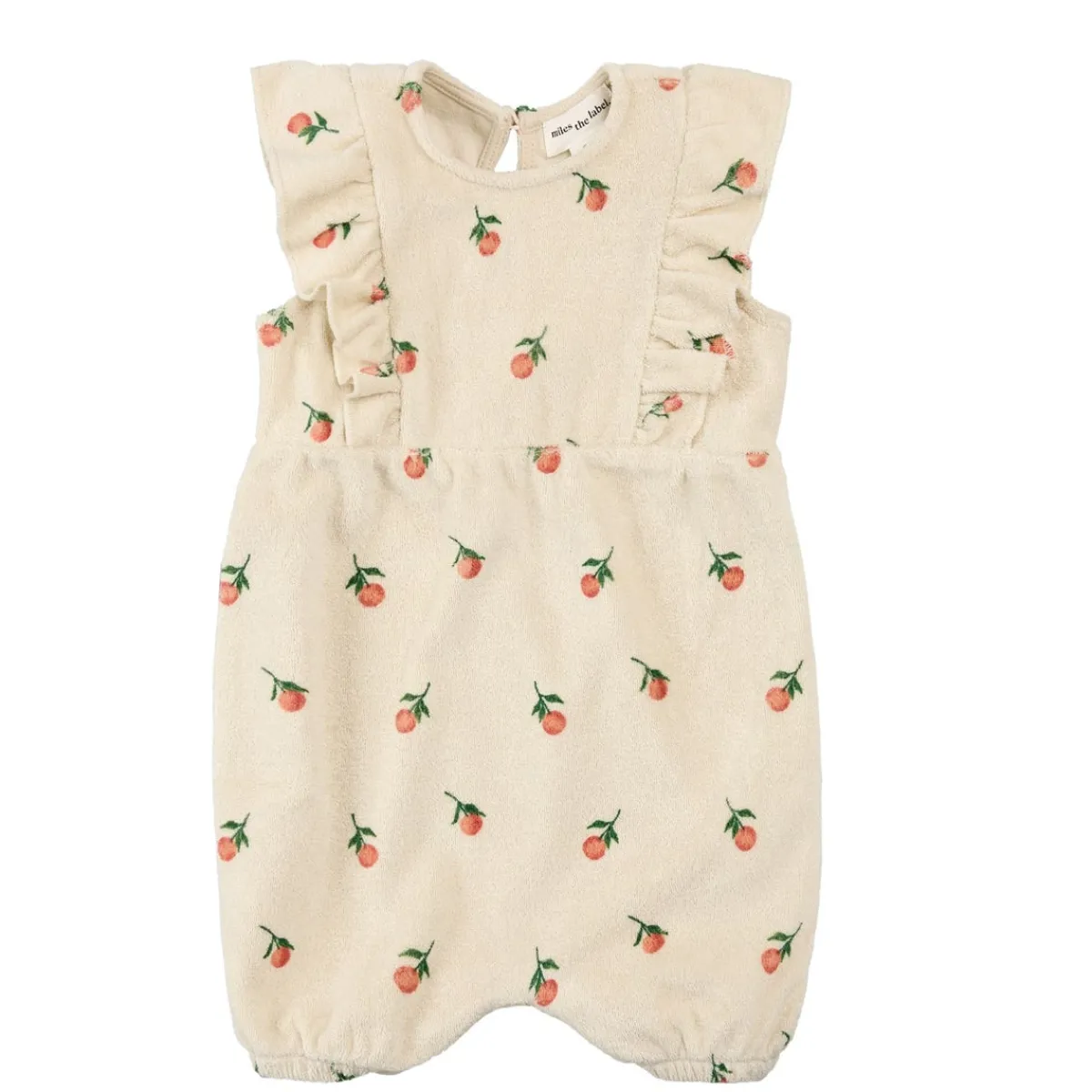 Rompers-miles the label. Ruffle Sleeve Romper