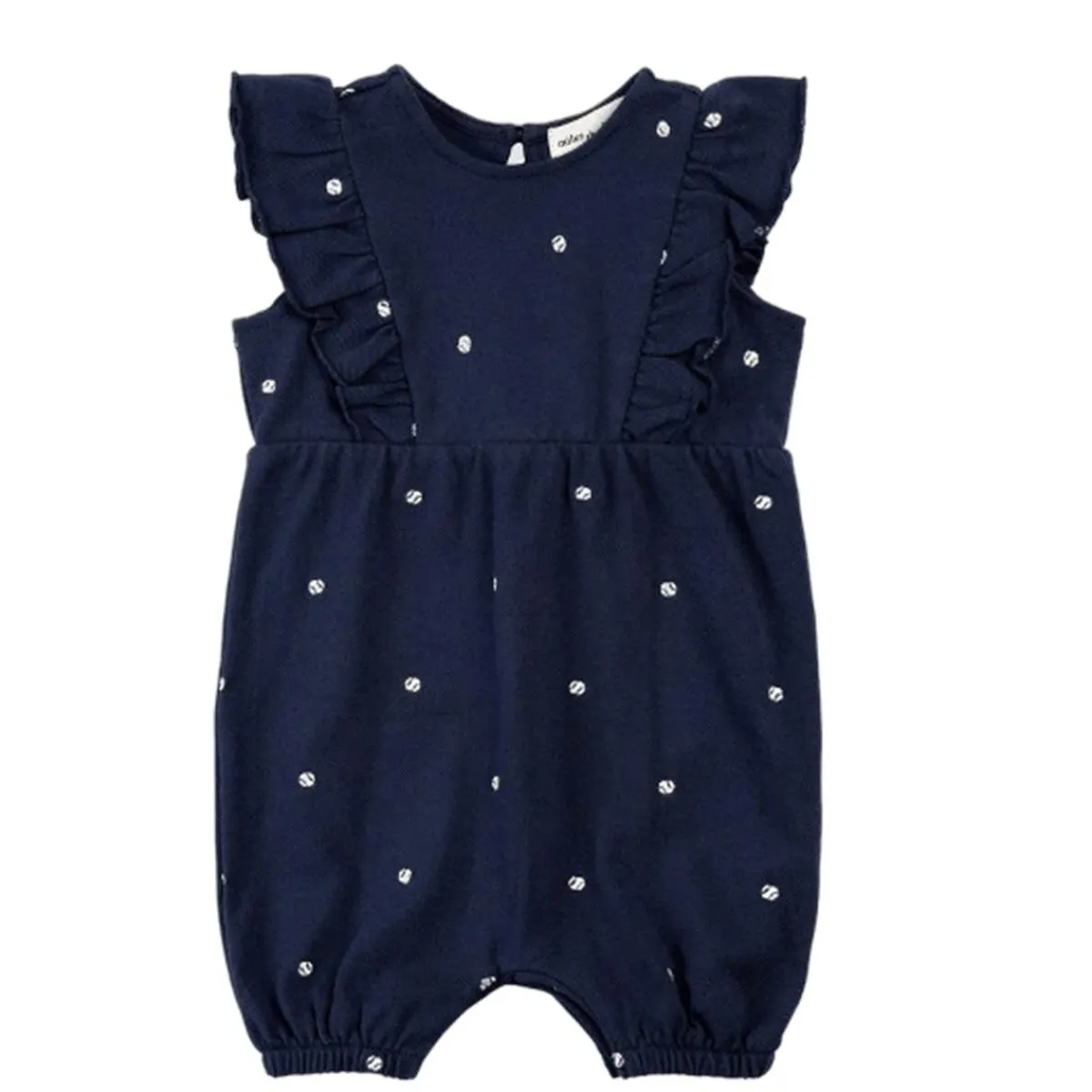 Rompers-miles the label. Ruffle Sleeve Romper