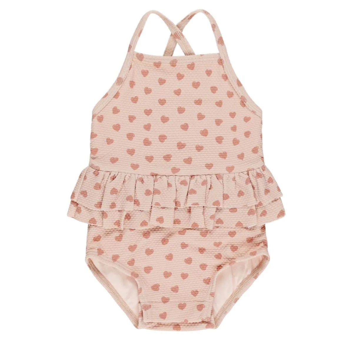 Swimwear-Quincy Mae Ruffled One-Piece Swimsuit