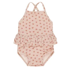 Swimwear-Quincy Mae Ruffled One-Piece Swimsuit