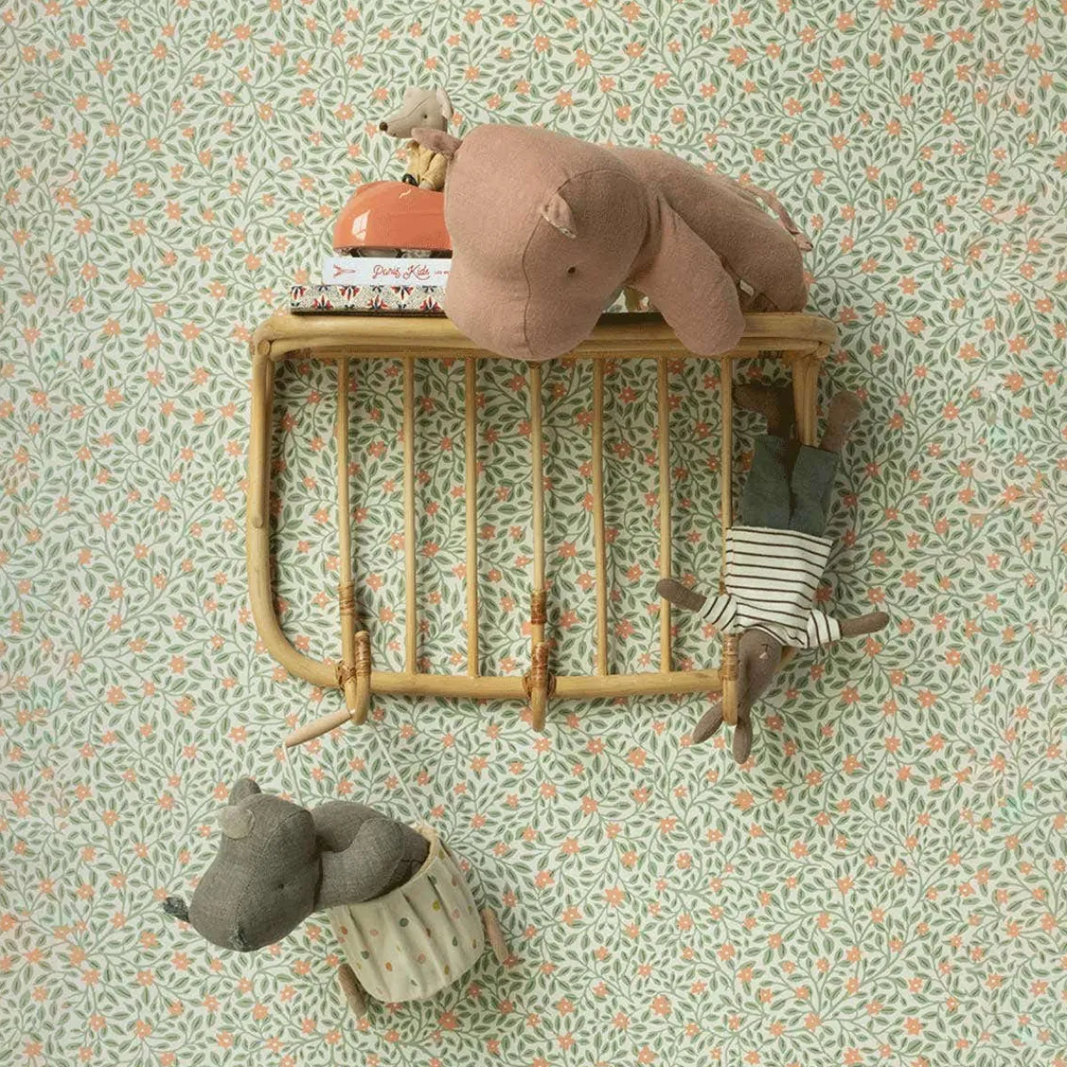 Plush Animals-Maileg Safari Friends - Rhino (Small)
