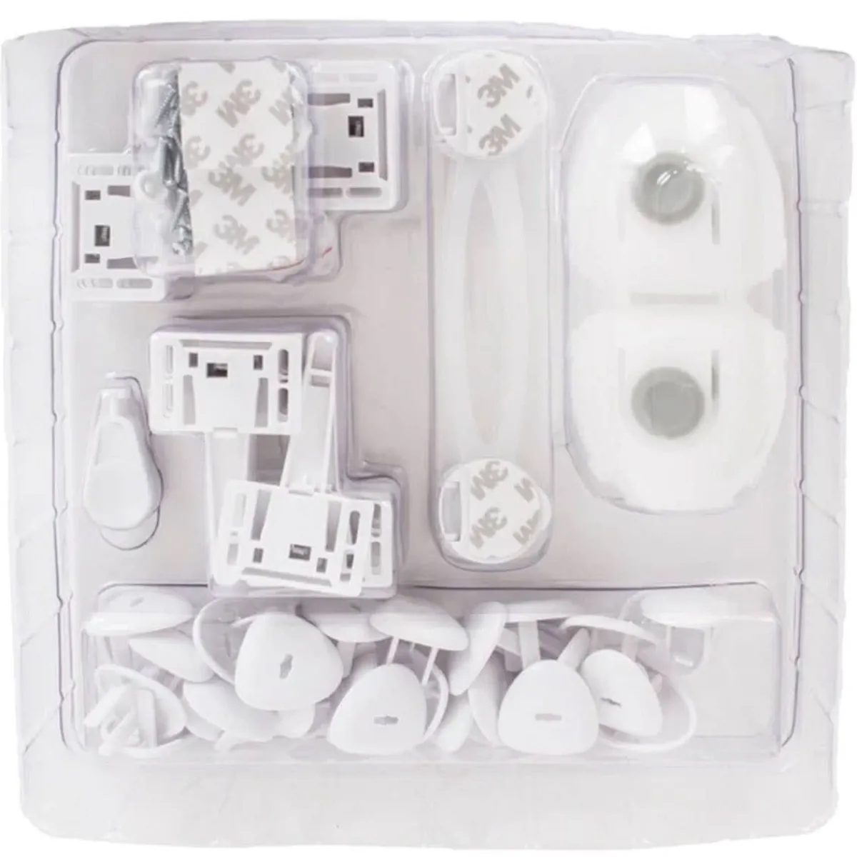 Baby Gates + Babyproofing-Prince Lionheart Safety Kit (48 Pieces)