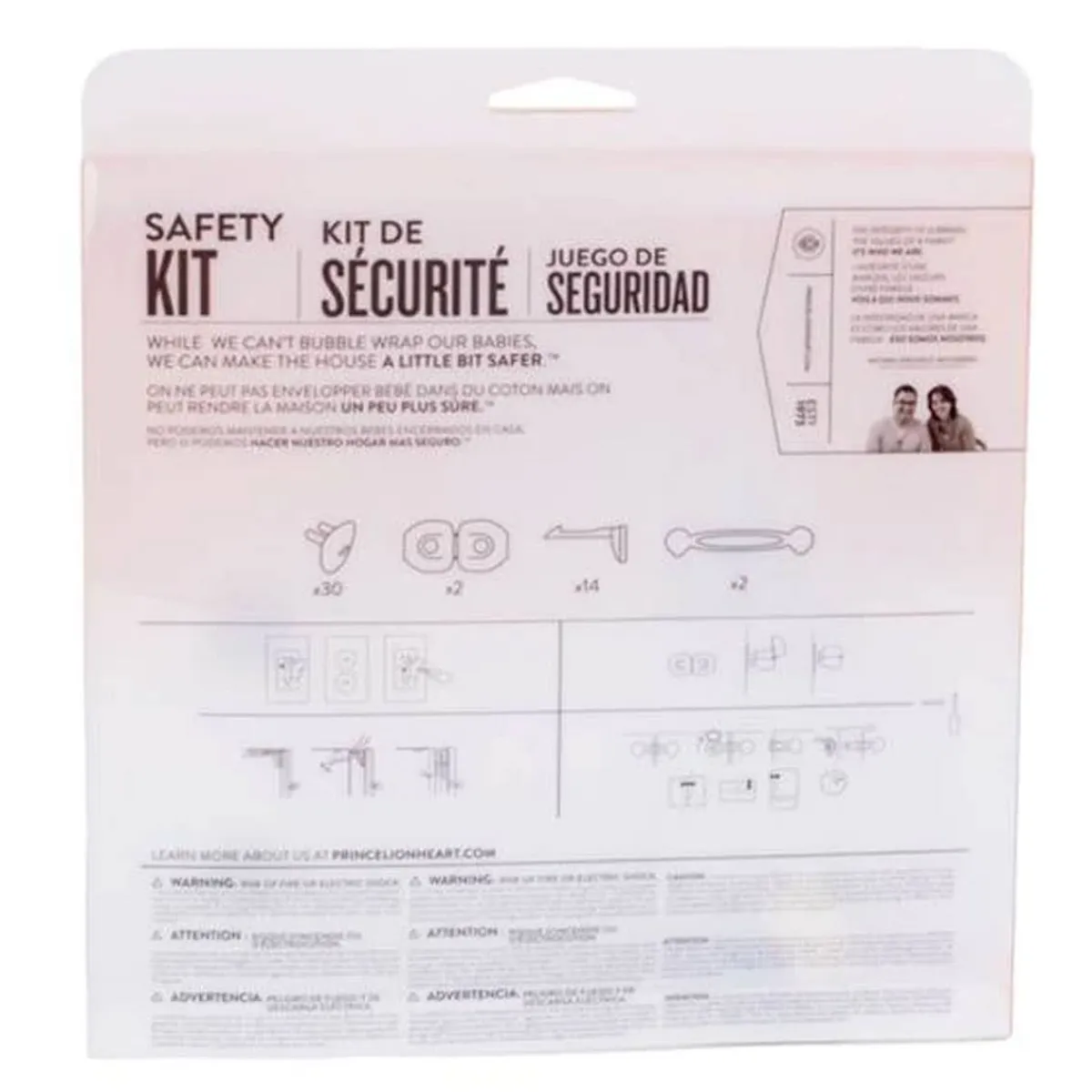 Baby Gates + Babyproofing-Prince Lionheart Safety Kit (48 Pieces)