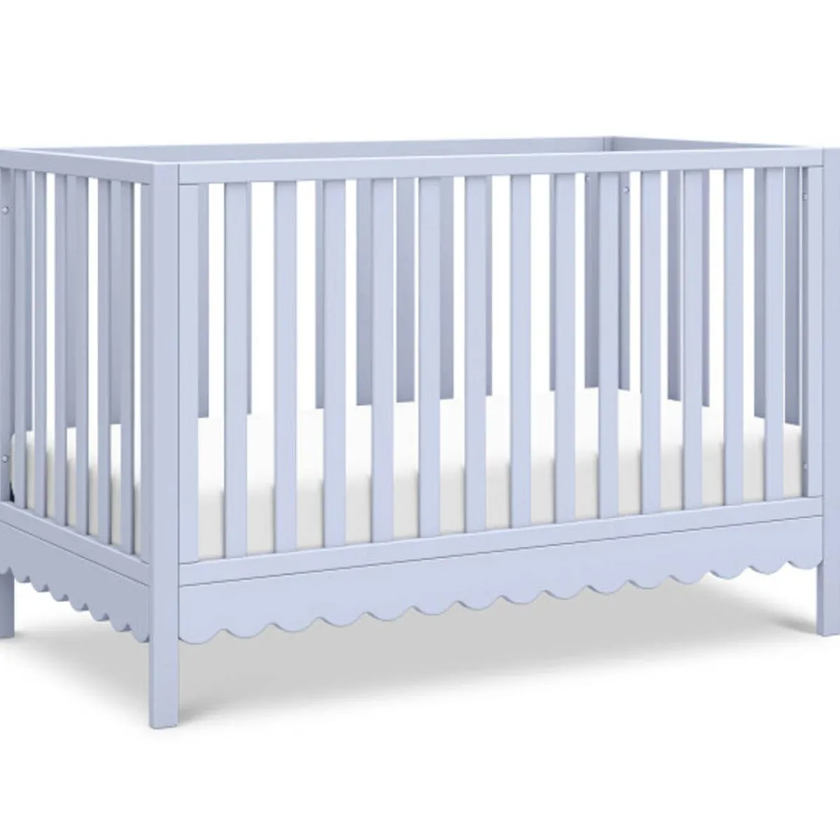 Convertible Cribs-DaVinci Sammy Scallop 4-in-1 Crib