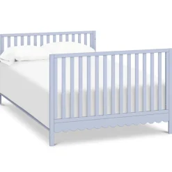 Convertible Cribs-DaVinci Sammy Scallop 4-in-1 Crib