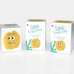 Towels + Cloths|Kids Bubble Bath-Loot Sandy the Sea Sponge