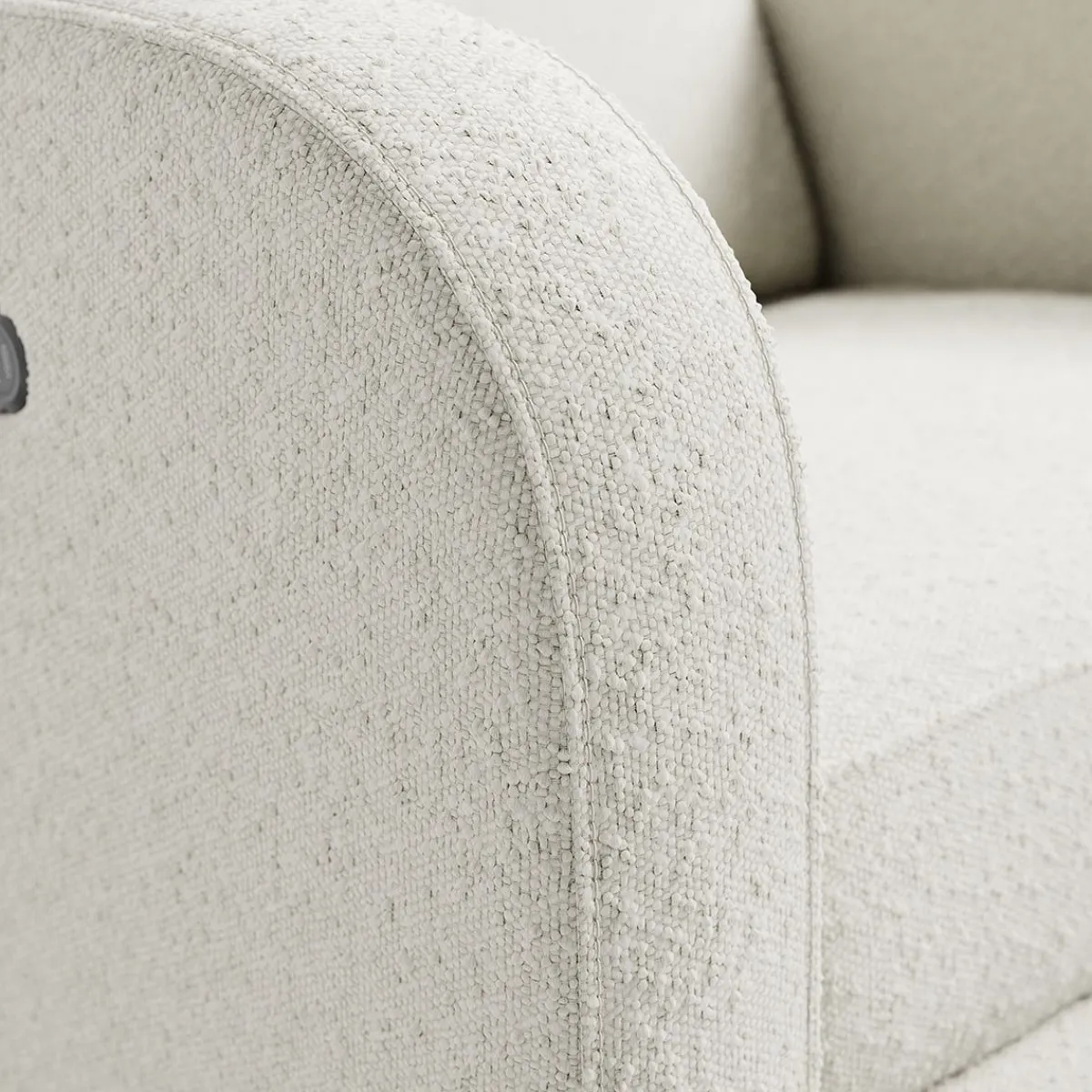 Motorized Gliders|Gliders-Storkcraft Santa Monica Power Recliner (Boucle)