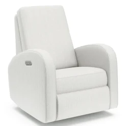 Motorized Gliders|Gliders-Storkcraft Santa Monica Power Recliner (Basketweave)
