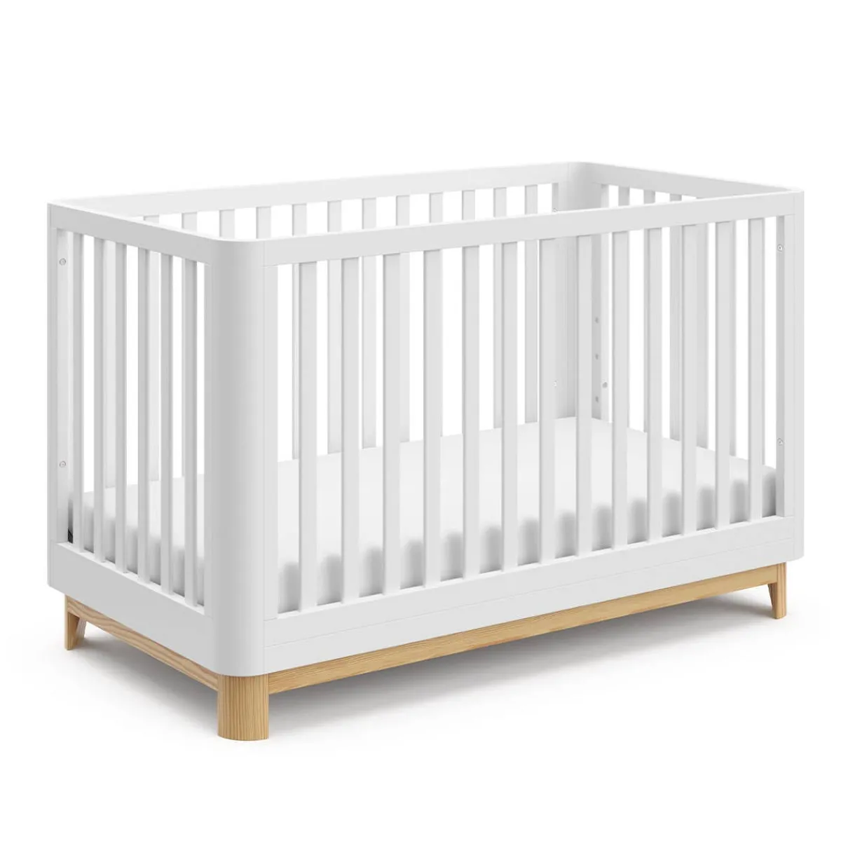 Convertible Cribs-Storkcraft Santos 3-in-1 Convertible Crib