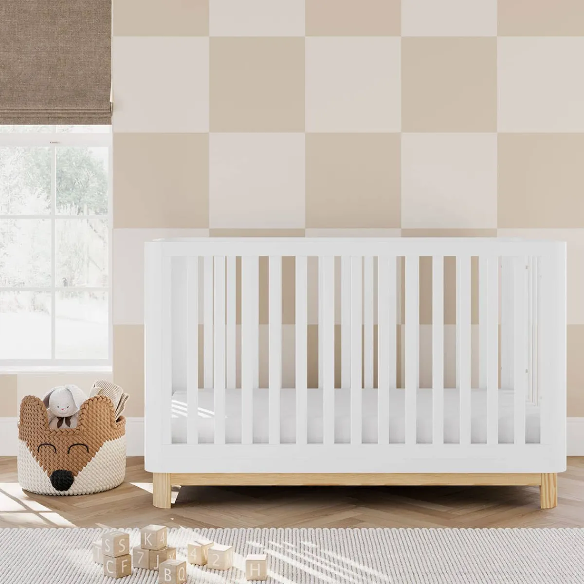 Convertible Cribs-Storkcraft Santos 3-in-1 Convertible Crib