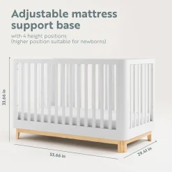 Convertible Cribs-Storkcraft Santos 3-in-1 Convertible Crib