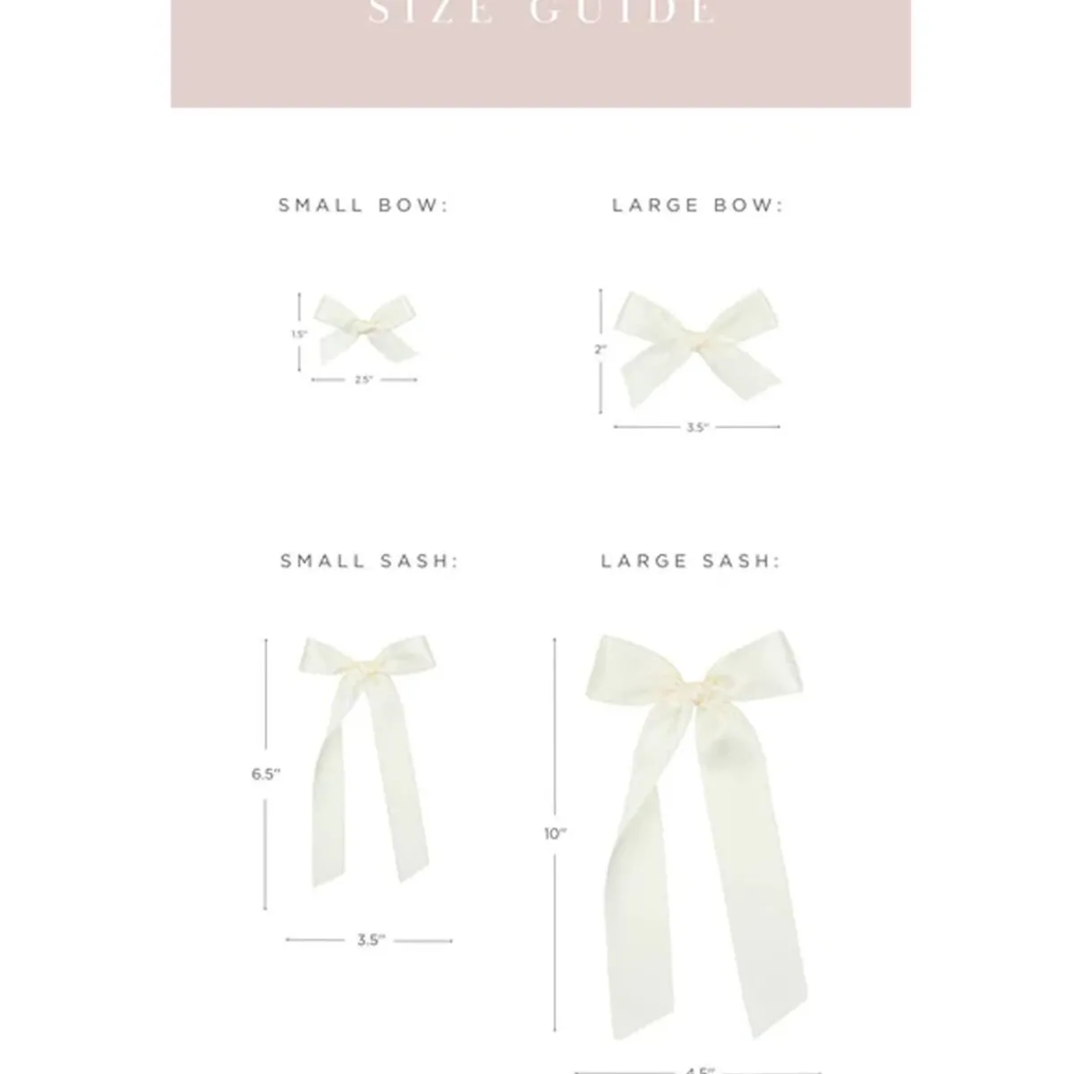 Hair Accessories-Lou Lou and Company Satin Bow Sash Clip SM