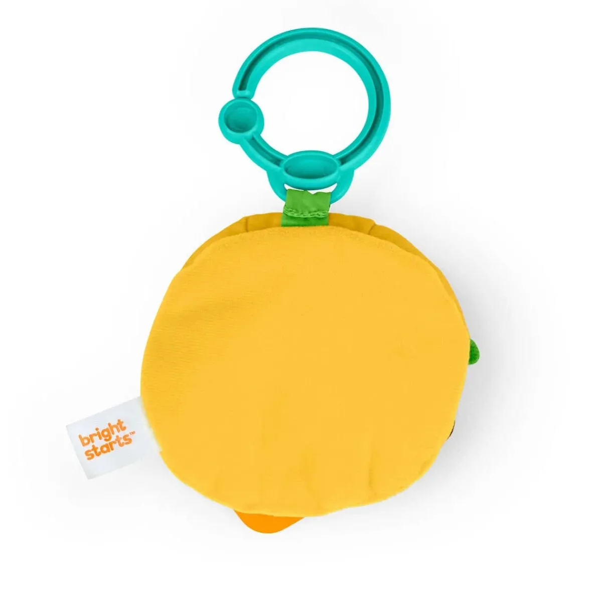 Plush Rattles + Teethers|Teethers-Bright Starts Say Cheeseburger Teether Toy