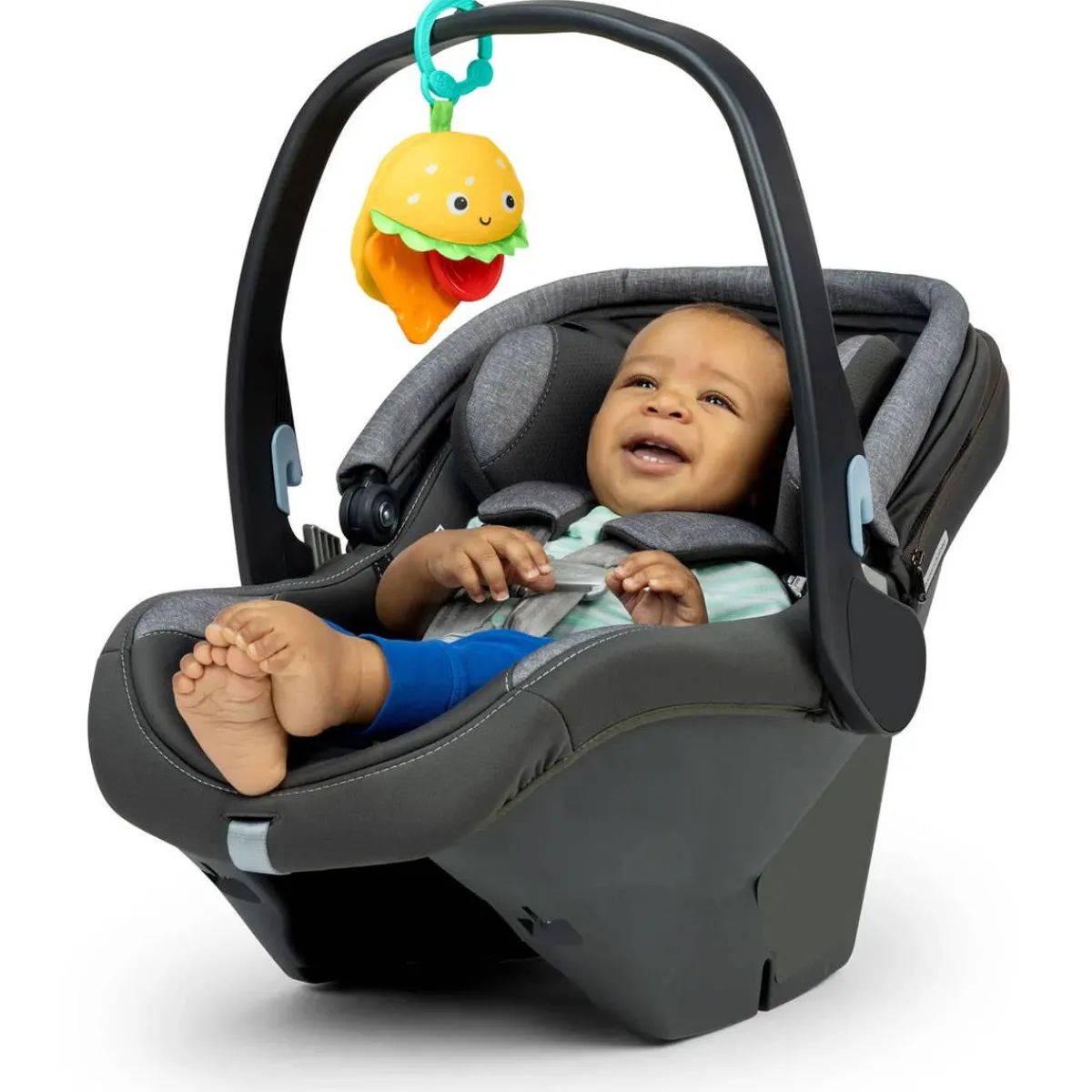 Plush Rattles + Teethers|Teethers-Bright Starts Say Cheeseburger Teether Toy