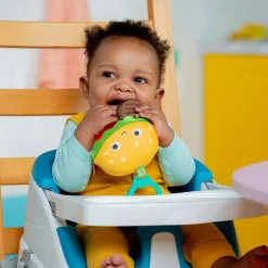 Plush Rattles + Teethers|Teethers-Bright Starts Say Cheeseburger Teether Toy