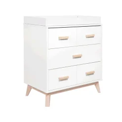 Dressers|Changer Dressers-Babyletto Scoot 3 Drawer Changer Dresser