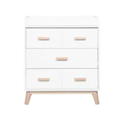 Dressers|Changer Dressers-Babyletto Scoot 3 Drawer Changer Dresser
