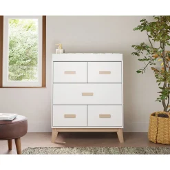 Dressers|Changer Dressers-Babyletto Scoot 3 Drawer Changer Dresser