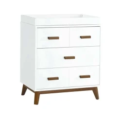 Dressers|Changer Dressers-Babyletto Scoot 3 Drawer Changer Dresser