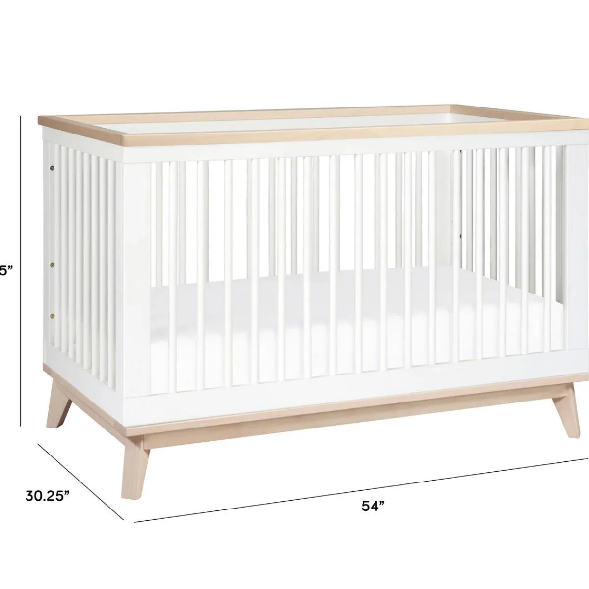 Convertible Cribs-Babyletto Scoot 3-in-1 Crib