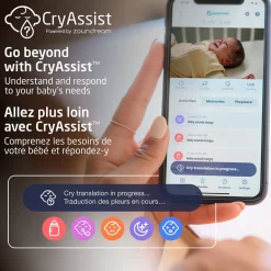 Wifi Monitors|Video Baby Monitors-Maxi-Cosi See Pro 360 Baby Monitor & Parent Unit with CryAssist Technology