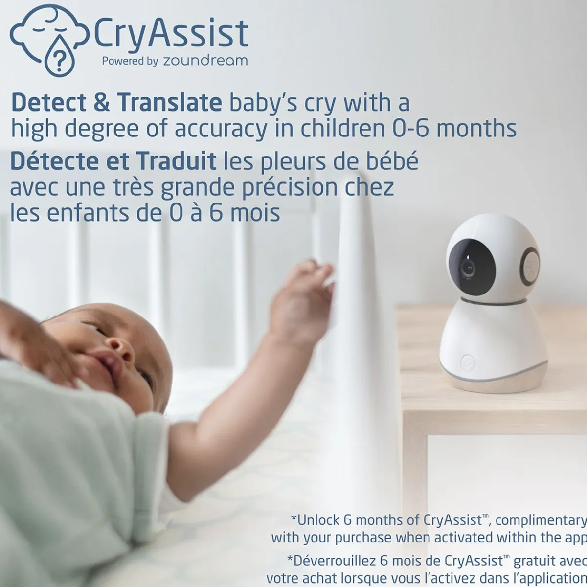 Wifi Monitors|Video Baby Monitors-Maxi-Cosi See Pro 360 Baby Monitor & Parent Unit with CryAssist Technology