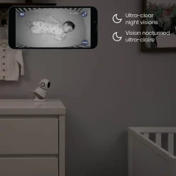 Wifi Monitors|Video Baby Monitors-Maxi-Cosi See Pro 360 Baby Monitor & Parent Unit with CryAssist Technology