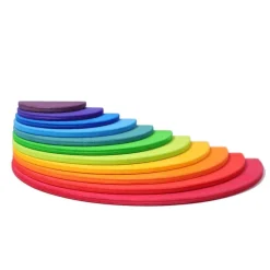 Wooden Toys-Grimm's Semi Circles Rainbow