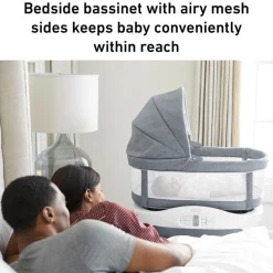 Bassinets-Graco Sense2Snooze Bassinet