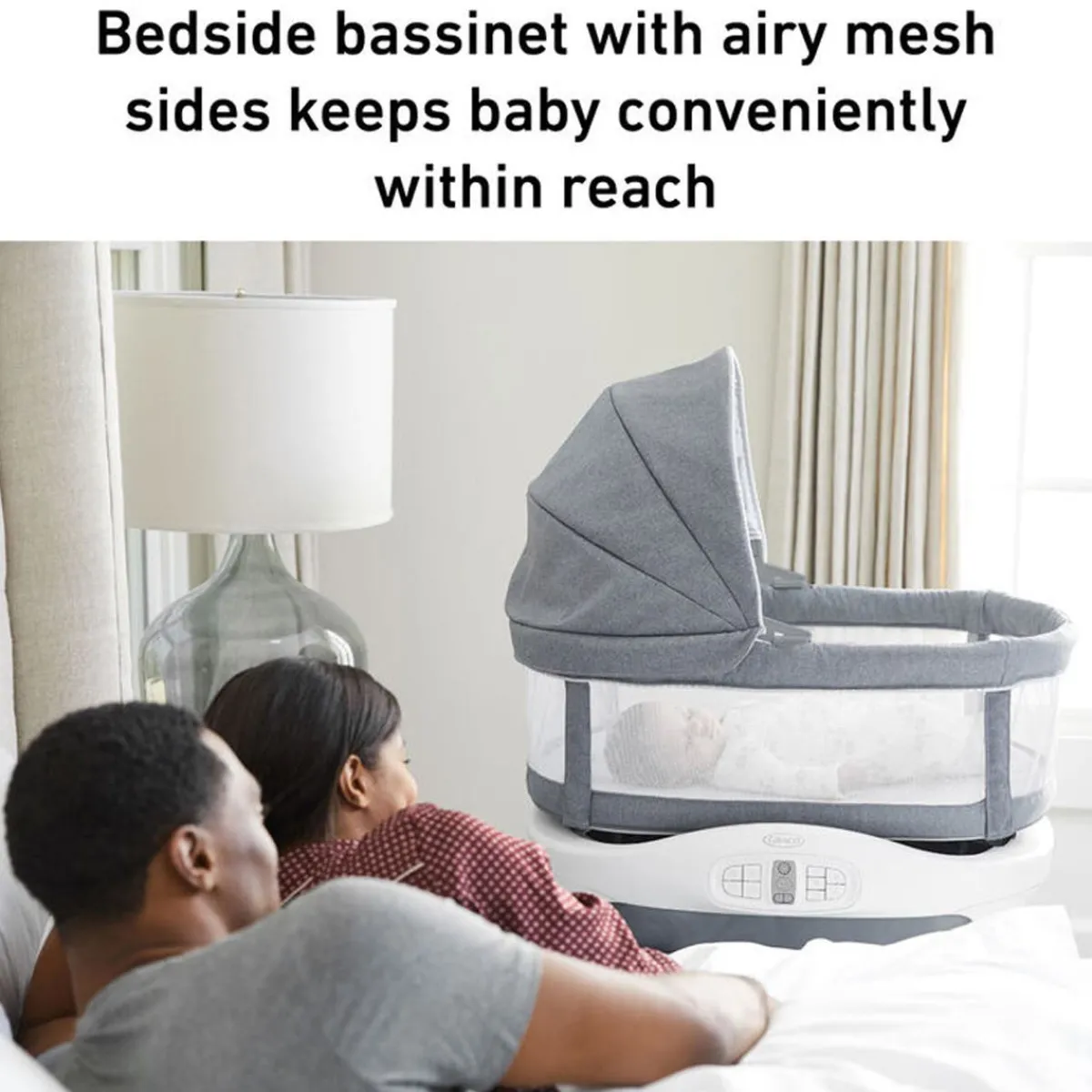 Bassinets-Graco Sense2Snooze Bassinet