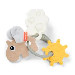 Grasping Toys|Wooden Rattles + Teethers-Done By Deer Sensory Activity Ring