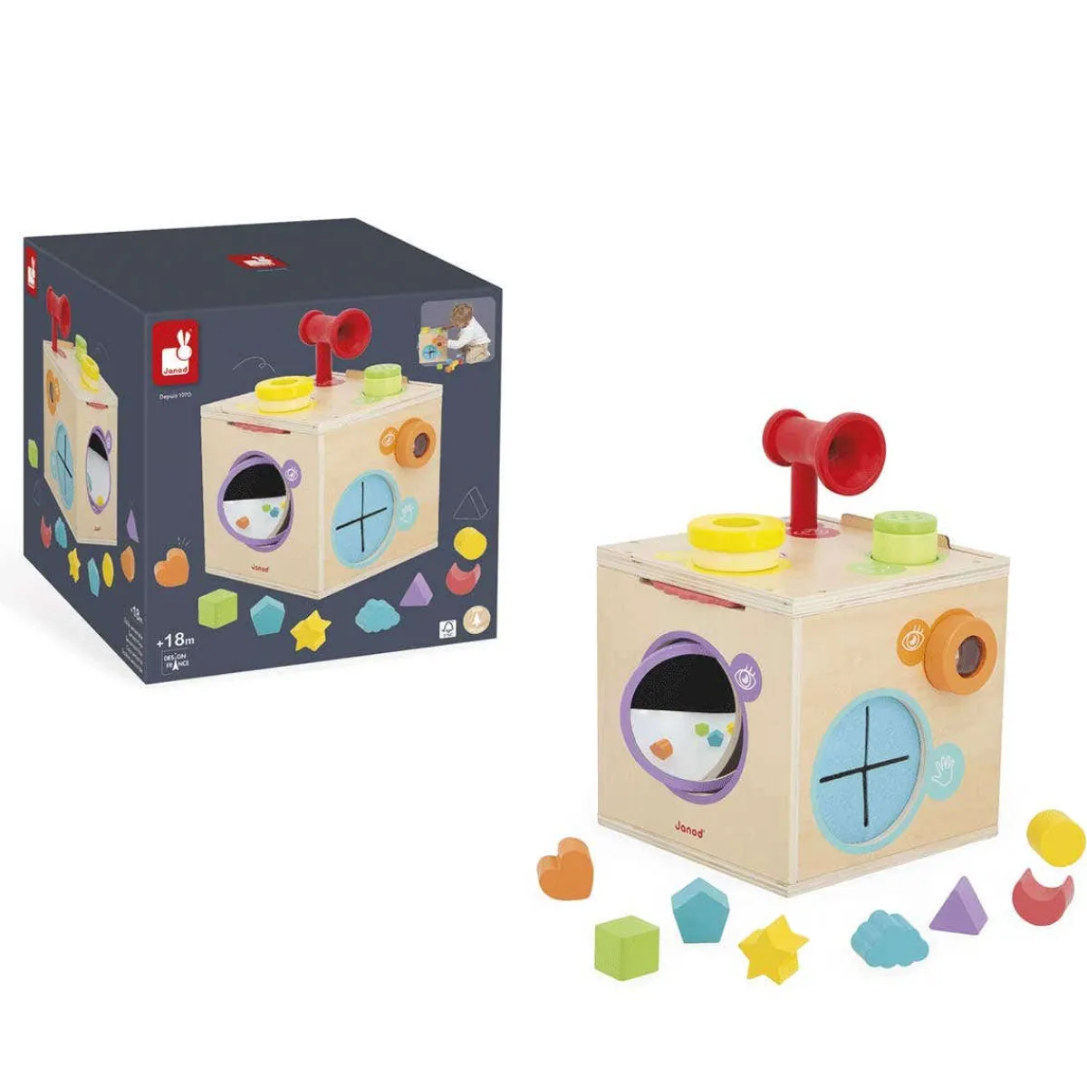 Wooden Toys|Play + Learn Toys-Janod Sensory Box