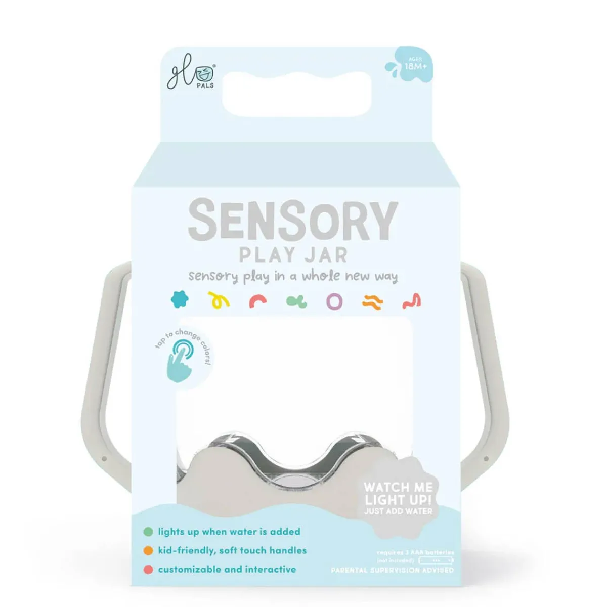 Bath Toys-Glo Pals Sensory Jars