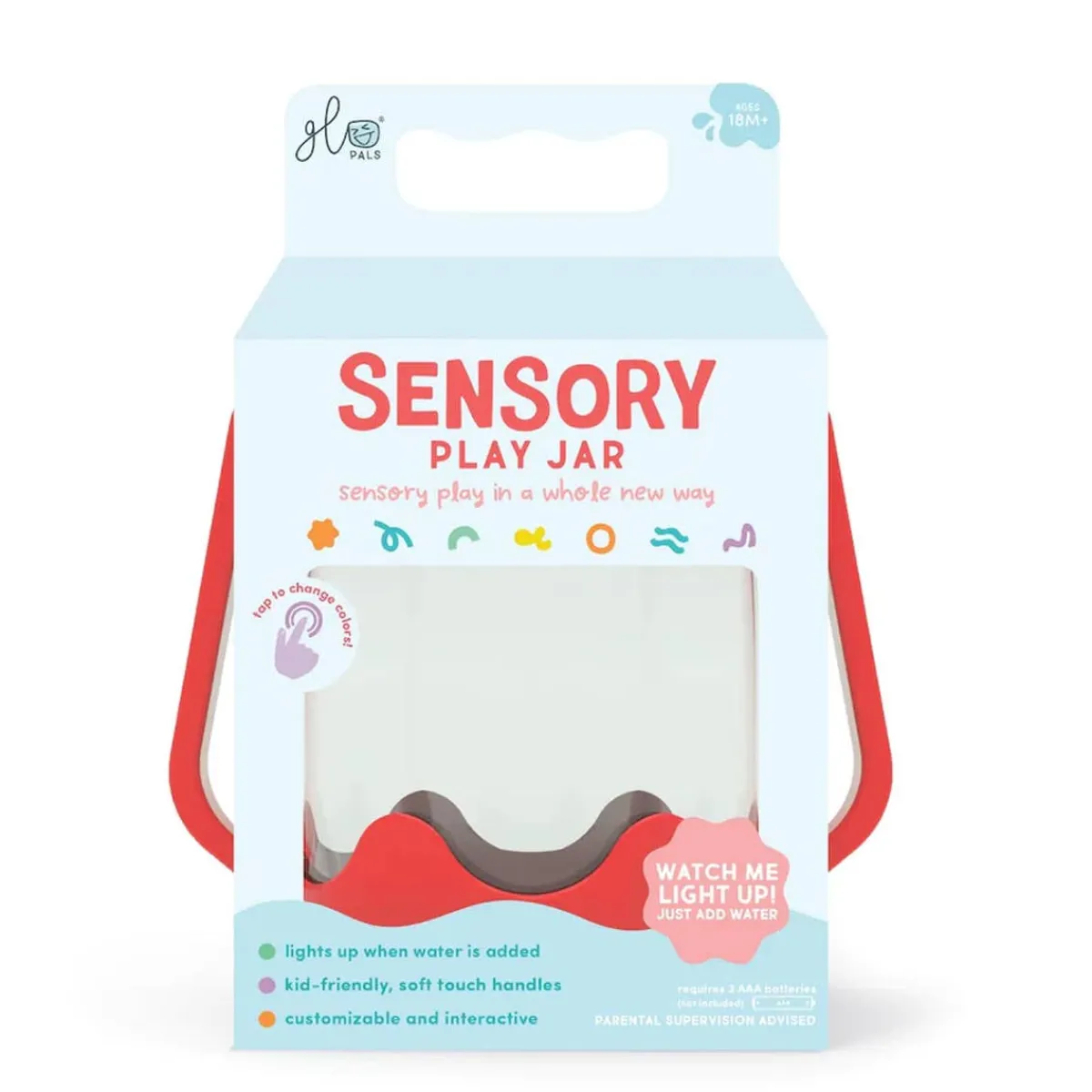 Bath Toys-Glo Pals Sensory Jars