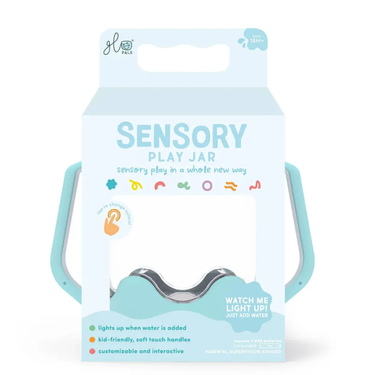 Bath Toys-Glo Pals Sensory Jars