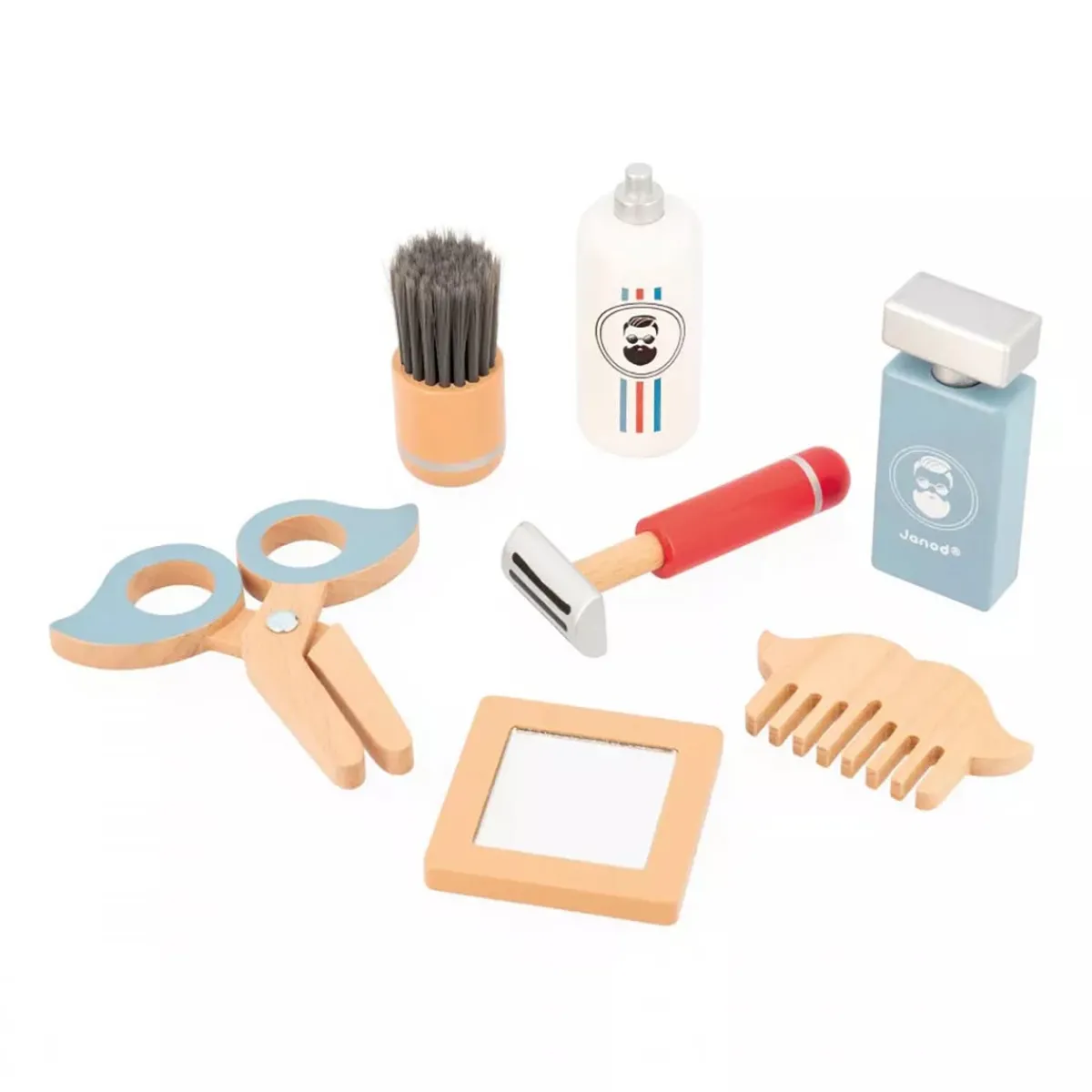 Pretend Play|Wooden Toys-Janod Shaving Kit