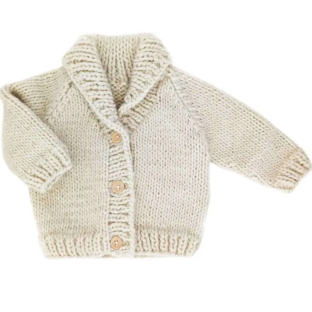 Sweaters + Jackets-Huggalugs Shawl Collar Cardigan