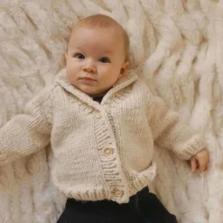 Sweaters + Jackets-Huggalugs Shawl Collar Cardigan