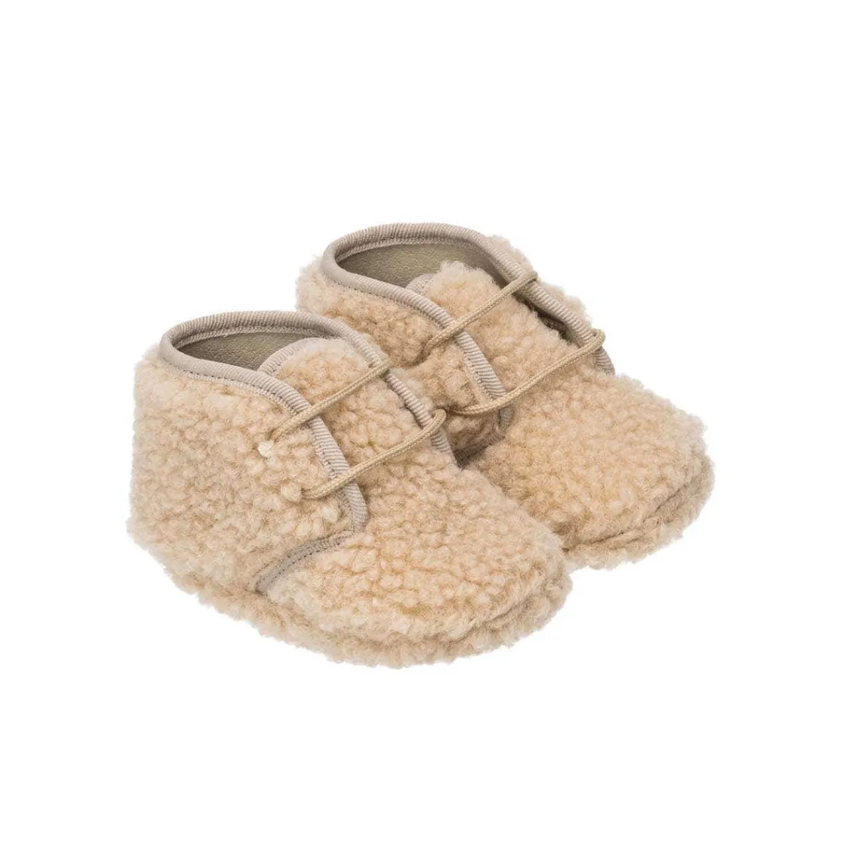 Infant Socks + Booties-Elephantito Shearling Baby Bootie