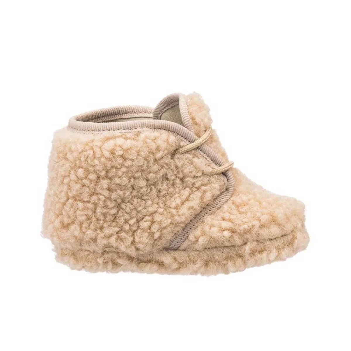 Infant Socks + Booties-Elephantito Shearling Baby Bootie