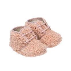 Infant Socks + Booties-Elephantito Shearling Baby Bootie