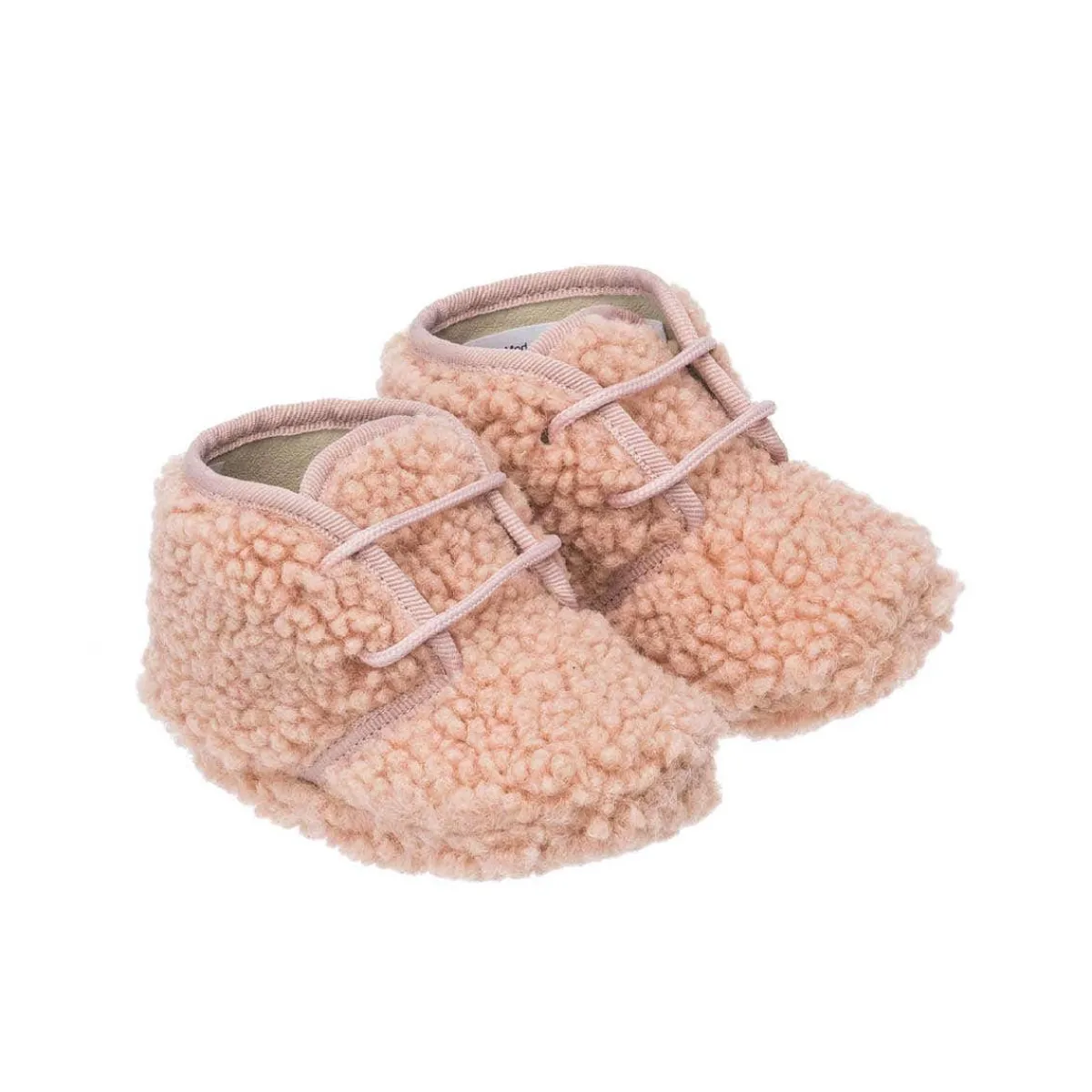Infant Socks + Booties-Elephantito Shearling Baby Bootie