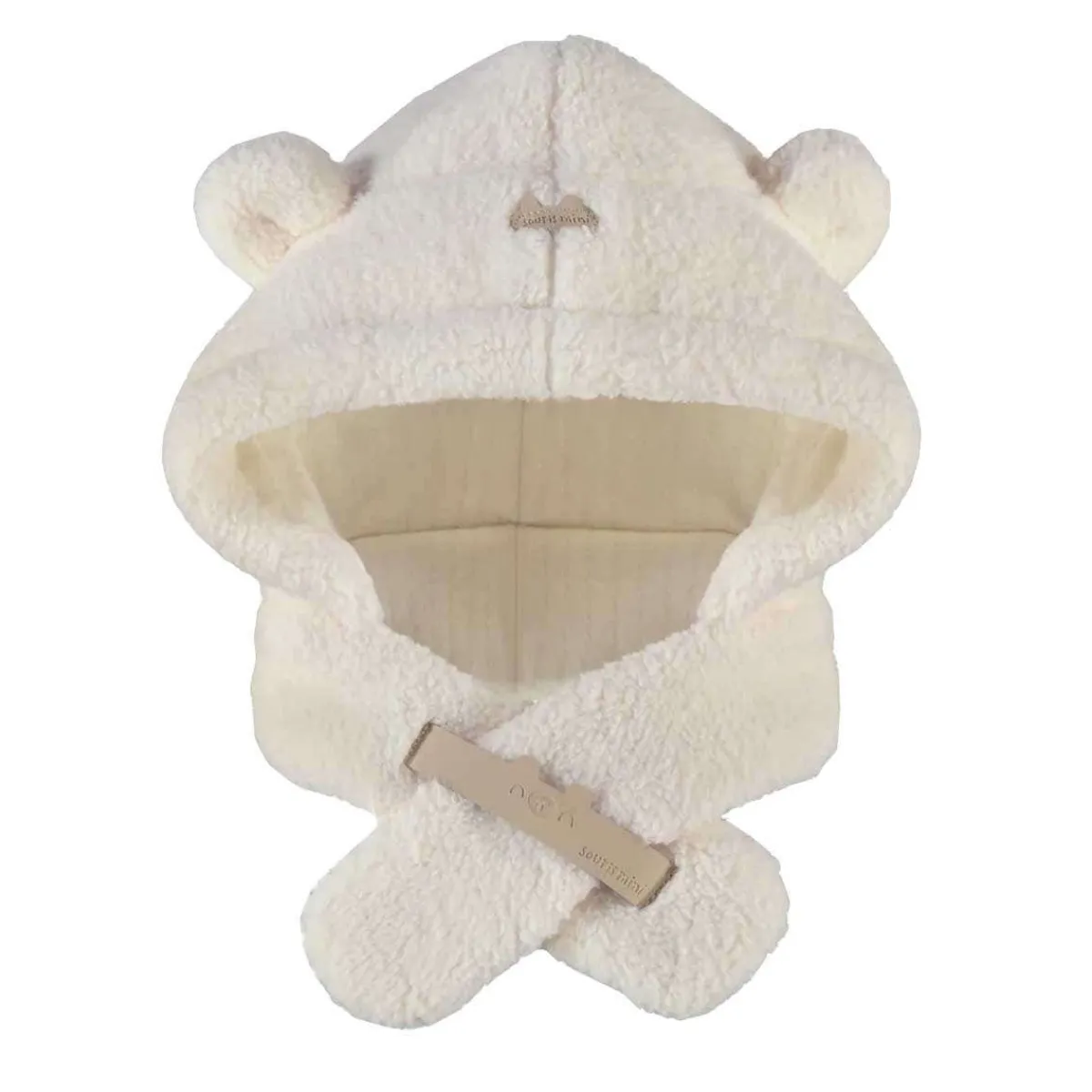 Winter Hats-Souris Mini Sherpa Hat Cream
