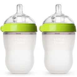 Baby Bottle Sets|Baby Bottles-Comotomo Silicone Baby Bottle 2 Pack (250 mL)
